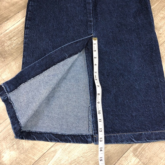 ⚡️Vintage⚡️American Profile Dungarees Denim Skirt. - Picture 7 of 8